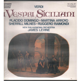Verdi Arroyo Domingo Milnes Raimondi Levine New Philharmonia Lp Vespri Siciliani Verdi Arroyo Domingo Milnes Raimondi Levine New Philharmonia Lp Vespri Siciliani