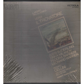 G Verdi F Barbieri R Cellini J Bjoerling Z Milanov L Warren Lp Il Trovarore RCA G Verdi F Barbieri R Cellini J Bjoerling Z Milanov L Warren Lp Il Trovarore RCA