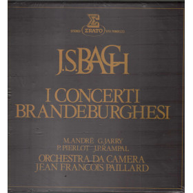 JS Bach JP Rampal M Andre P Pierlot G Jarry Lp Les Six Concertos Brandebourgeois JS Bach JP Rampal M Andre P Pierlot G Jarry Lp Les Six Concertos Brandebourgeois