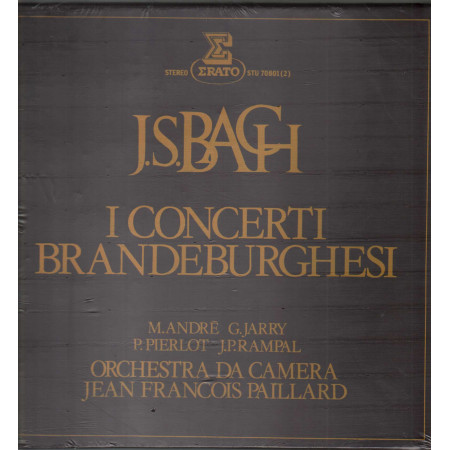 JS Bach JP Rampal M Andre P Pierlot G Jarry Lp Les Six Concertos Brandebourgeois