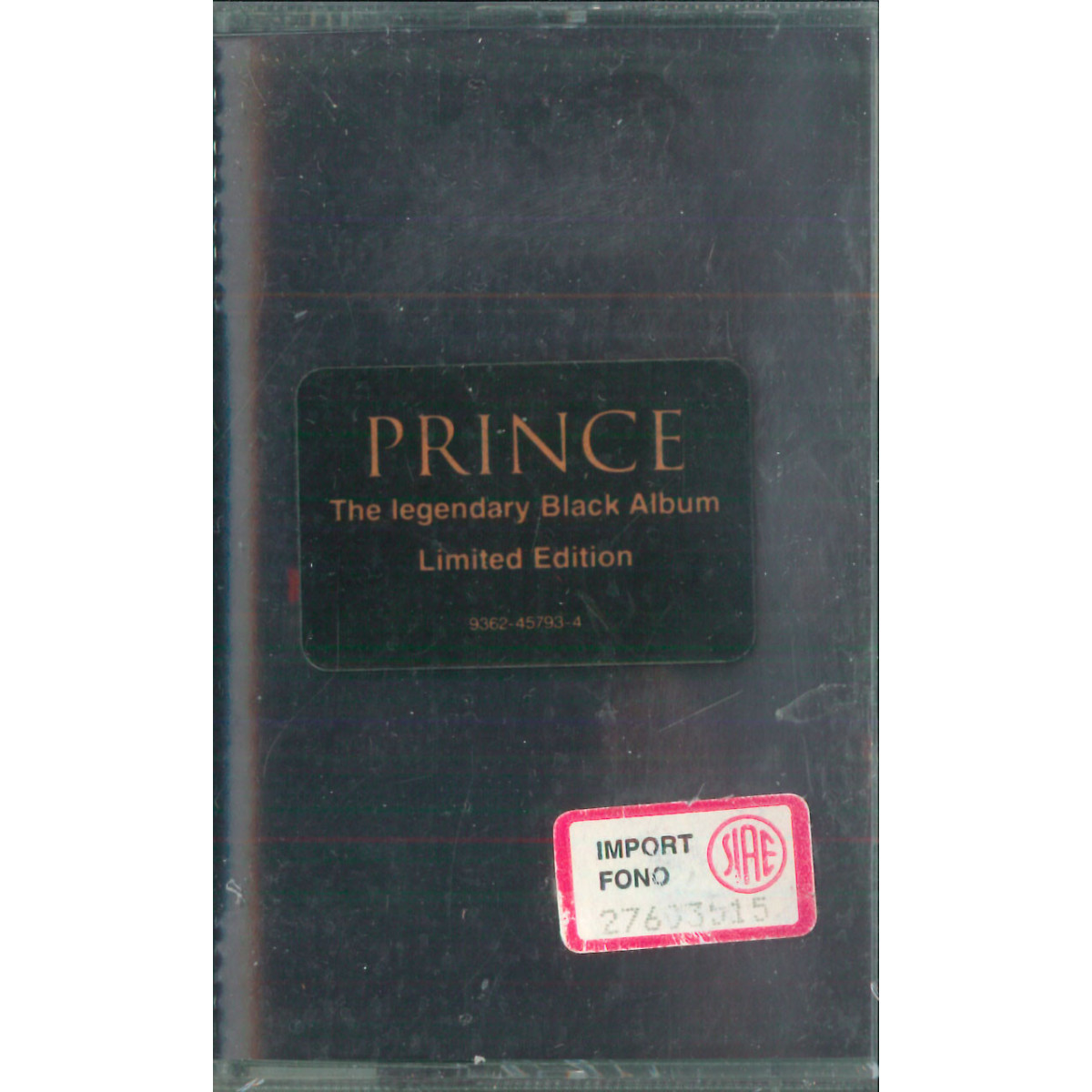 Prince MC7 The Legendary Black Album / Warner ‎– 9362-45793-4