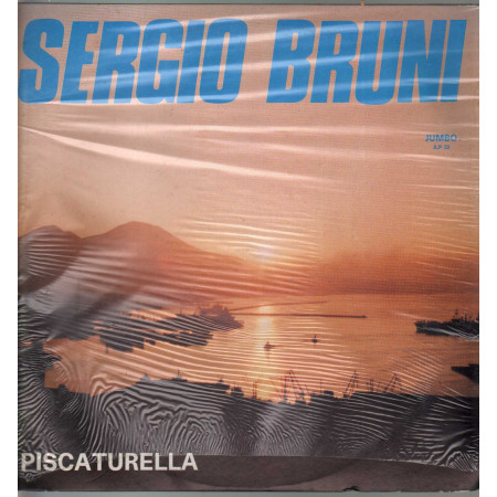 Sergio Bruni ‎Lp Vinile Piscaturella /  Jumbo Record JLP 22 ‎Sigillato