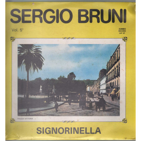Sergio Bruni ‎Lp Vinile Signorinella Vol 5 / Jumbo JLP 27 ‎Sigillato