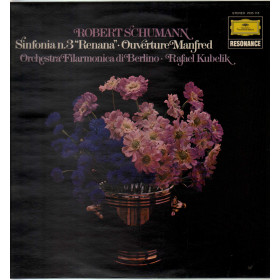 Schumann Berliner Philharmoniker Kubelik Lp Sinfonia 3 Renana Ouverture Manfred Schumann Berliner Philharmoniker Kubelik Lp Sinfonia 3 Renana Ouverture Manfred