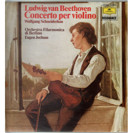 Beethoven W Schneiderhan Berliner Philharmoniker Jochum Lp Concerto Per Violino