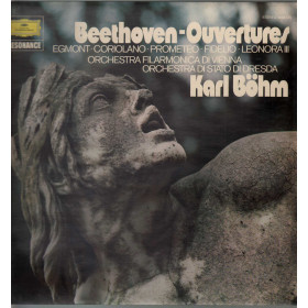 Beethoven K Bohm Orchestra Filarmonica Di Vienna / Stato Di Dresda Lp Ouvertures Beethoven K Bohm Orchestra Filarmonica Di Vienna / Stato Di Dresda Lp Ouvertures