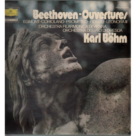 Beethoven K Bohm Orchestra Filarmonica Di Vienna / Stato Di Dresda Lp Ouvertures