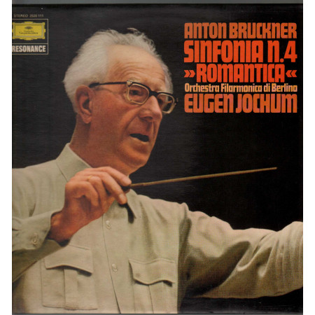 Anton Bruckner Eugen Jochum Berliner Philharmoniker ‎Lp Sinfonia N. 4 Romantica