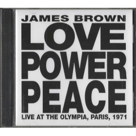 James Brown CD Love Power Peace (Live At The Olympia, Paris, 1971) / Polydor – 5133892 Sigillato James Brown CD Love Power Peace (Live At The Olympia, Paris, 1971) / Polydor – 5133892 Sigillato