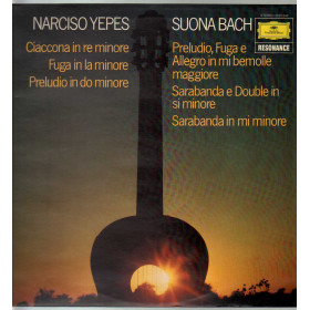 Narciso Yepes / Bach Lp Vinile Narciso Yepes Suona Bach Deutsche Grammophon  Narciso Yepes / Bach Lp Vinile Narciso Yepes Suona Bach Deutsche Grammophon 