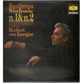 Beethoven - von Karajan · Orchestra Filarmonica di Berlino Lp Sinfonie N 1 & 2 Beethoven - von Karajan · Orchestra Filarmonica di Berlino Lp Sinfonie N 1 & 2