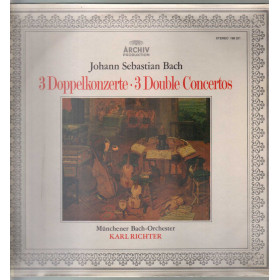 Bach Munchener Bach-Orchester Richter Lp 3 Doppelkonzerte / 3 Double Concertos Bach Munchener Bach-Orchester Richter Lp 3 Doppelkonzerte / 3 Double Concertos