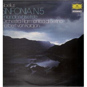 Sibelius Karajan Orchestra Filarmonica Berlino Lp Sinfonia No. 5 - Valse Triste Sibelius Karajan Orchestra Filarmonica Berlino Lp Sinfonia No. 5 - Valse Triste