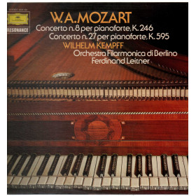 Mozart Kempff Leitner Lp Concerto N. 8 N 27 Per Pianoforte K.246 / K 595 Nuovo Mozart Kempff Leitner Lp Concerto N. 8 N 27 Per Pianoforte K.246 / K 595 Nuovo