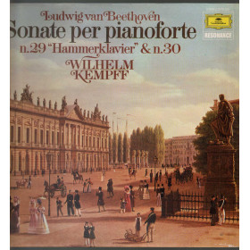 Beethoven Kempff Lp Piano Sonata N 29 In B Flat Major Hammerklavier N 30 In E Beethoven Kempff Lp Piano Sonata N 29 In B Flat Major Hammerklavier N 30 In E
