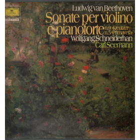 Beethoven Schneiderhan Seemann Lp Sonate Per Violino Pianoforte N 9 / N 5 Beethoven Schneiderhan Seemann Lp Sonate Per Violino Pianoforte N 9 / N 5