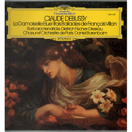 Debussy / Barenboim ‎Lp La Damoiselle Elue - Trois Ballades de Francois Villon