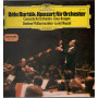 B Bartok Berliner Philharmoniker L Maazel ‎Lp  Konzert Fur Orchester Deux Images