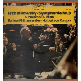 Tschaikowsky Karajan Berliner Philharmoniker Lp Symphonie Nr3 Polnische  Polish Tschaikowsky Karajan Berliner Philharmoniker Lp Symphonie Nr3 Polnische  Polish