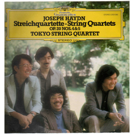 Haydn Tokyo String Quartet ‎Lp Streichquartette String Quartets Op 20 Nos. 4 & 5