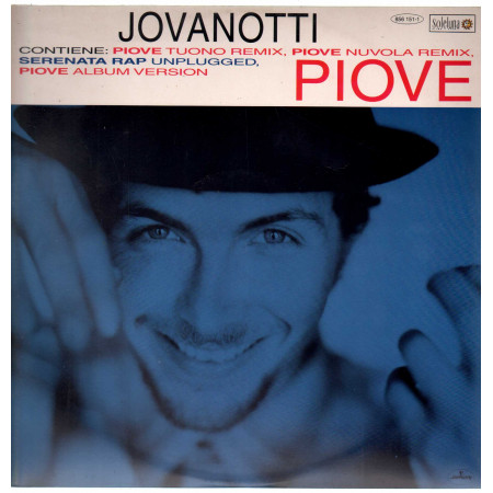 Jovanotti Vinile 12" Piove / Soleluna  Mercury – 856 151-1 Nuovo 0042285615111