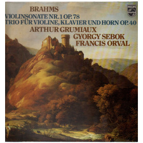 Brahms Grumiaux Sebok LP Violin Sonatas No.1 / Trio For Violin Piano und Horn Brahms Grumiaux Sebok LP Violin Sonatas No.1 / Trio For Violin Piano und Horn