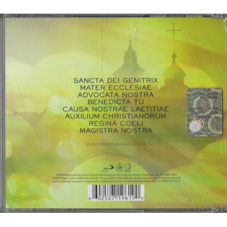 Benedict CD Alma Mater - From The Vatican/Geffen Records–2719619