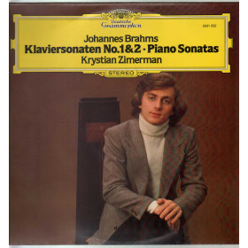 Johannes Brahms Krystian Zimerman Lp Klaviersonaten No.1 & 2 Piano Sonatas DG Johannes Brahms Krystian Zimerman Lp Klaviersonaten No.1 & 2 Piano Sonatas DG
