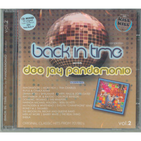 AA.VV CD Back in Time Vol 2 With DJ Pandemonio Kiss Kiss Sigillato 8032516117790 AA.VV CD Back in Time Vol 2 With DJ Pandemonio Kiss Kiss Sigillato 8032516117790