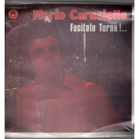 Mario Carusiello ‎Lp Vinile Facitela Turna' / Polifon ‎– PLP 91 Sigillato