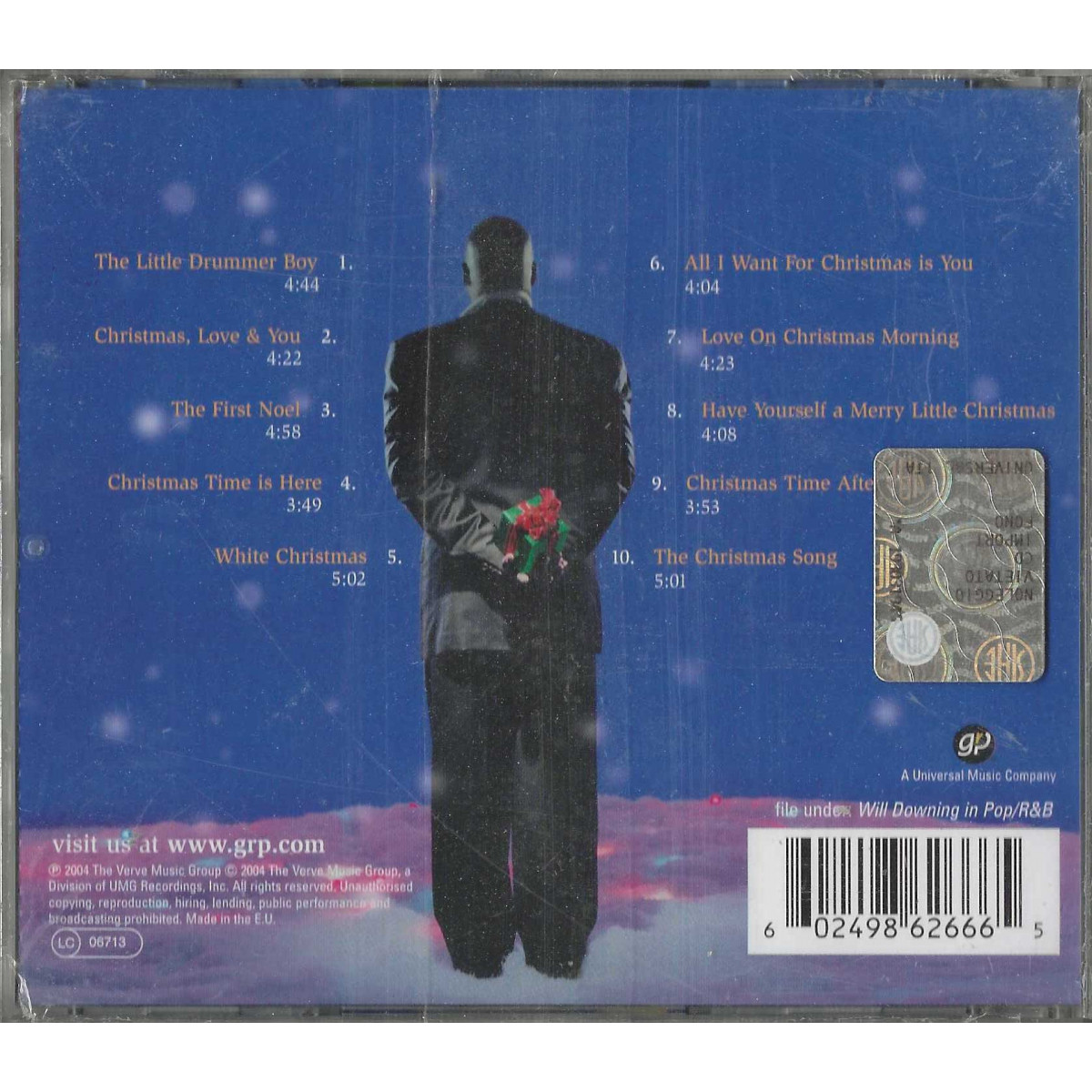 Will Downing CD Christmas, Love And You / GRP – 0602498626665