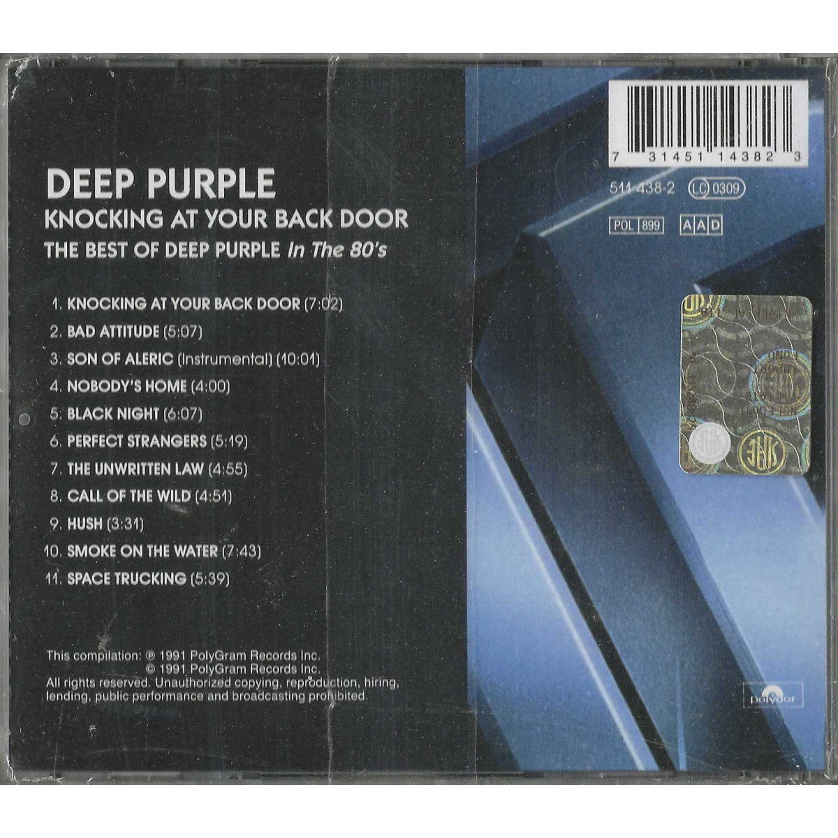 Deep Purple CD Best Of: Knocking At Your Back Door / Polydor – 5114382