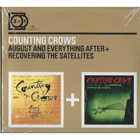 Counting Crows CD August And Everything After + Recovering The Satellites / Universal – 0600753186510 Sigillato