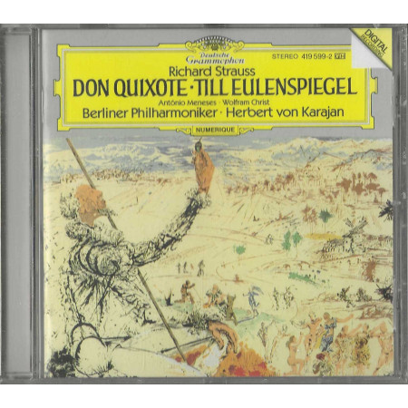 Richard Strauss, Herbert von Karajan CD Don Quixote • Till Eulenspiegel / Deutsche Grammophon – 4195992 Sigillato