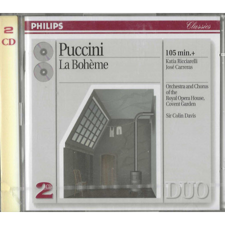Puccini, Sir Colin Davis CD La Bohème / Philips – 4422602 Sigillato