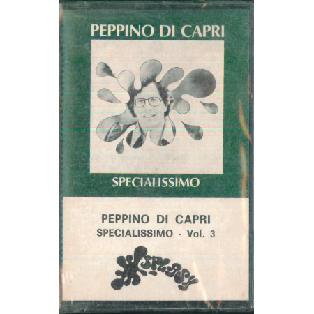 Peppino Di Capri MC7 Specialissimo Vol 3 / Splash PPC RB11004 Sigillato