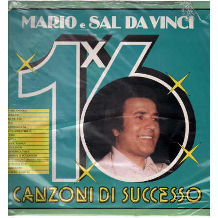 Mario E Sal Da Vinci Lp Vinile 16 Canzoni Di Successo Discoring 2000 ‎Sigillato