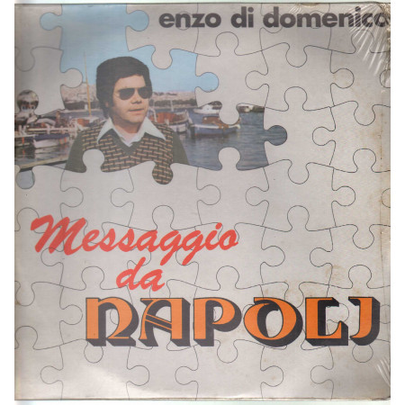 Enzo Di Domenico Lp Messaggio Da Napoli / Lineavis ‎– LA EDD 96902 Sigillato