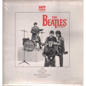 Beatles Box CD MC VHS Libro The Beatles' Story Volume 1 Sigillato 8013744990607 Beatles Cof. CD + MC + VHS + LIBRO  Beatles Story Nuovo Sigillato 8013744990607