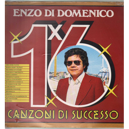 Enzo Di Domenico Lp 16 Canzoni Di Successo Discoring 2000 ‎GX LP 1006 Sigillato