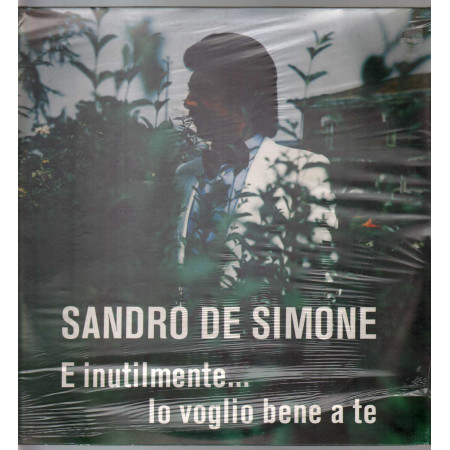 Sandro De Simone Lp Vinile E Inutilmente Io Voglio Bene A Te  Sigillato