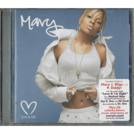 Mary J. Blige CD Love & Life / Geffen Records – 0602498607022 Sigillato