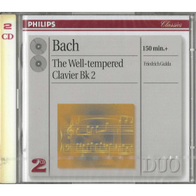 Bach / Friedrich Gulda CD The Well-tempered Clavier, Bk 2 / Philips – 4465482 Sigillato Bach / Friedrich Gulda CD The Well-tempered Clavier, Bk 2 / Philips – 4465482 Sigillato