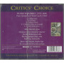 Critics' Choice, Schubert CD Piano Quintet, Op. 114 "Trout" / Philips – 4767283 Sigillato