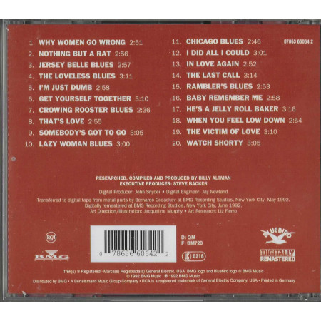Lonnie Johnson CD He's A Jelly Roll Baker / Bluebird – 07863660642 Sigillato