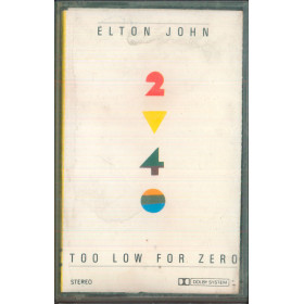 Elton John MC7 Cassette Too Low For Zero / The Rocket  – 811 052-4 Sigillato Elton John MC7 Cassette Too Low For Zero / The Rocket  – 811 052-4 Sigillato
