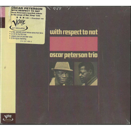 Oscar Peterson Trio CD With Respect To Nat / Verve Records – 5574862 Sigillato