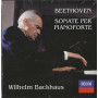 Beethoven, Wilhelm Backhaus CD Sonate Per Pianoforte / Decca – 4672582 Sigillato