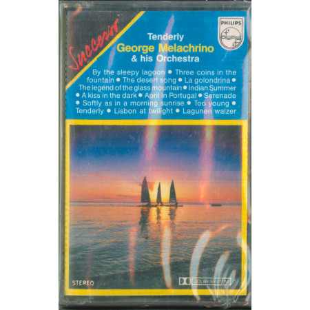 George Melachrino Orchestra MC7 Cassette Tenderly / Philips 811 005-4 Sigillato