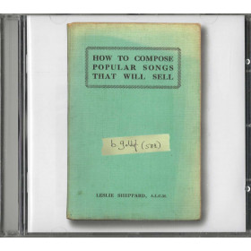 Bob Geldof CD How To Compose Popular Songs That Will Sell / Mercury – 2747452 Sigillato Bob Geldof CD How To Compose Popular Songs That Will Sell / Mercury – 2747452 Sigillato